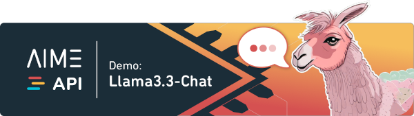 AIME Llama 3.3 Chat Demo